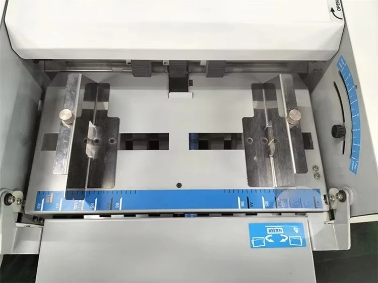 Hot Sell A4 A3 Size Cross Make Booklet Automatic Fold Paper Folding Machine for Official Letters and Business Letters
