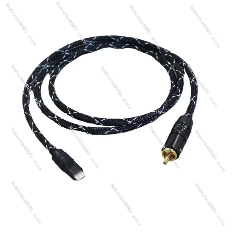 USB إلى RCA محوري البرق إلى لوتس آيفون هواوي ممن لهم أندرويد فيفو نوع C إلى كابل الصوت المحوري SPDIF #2