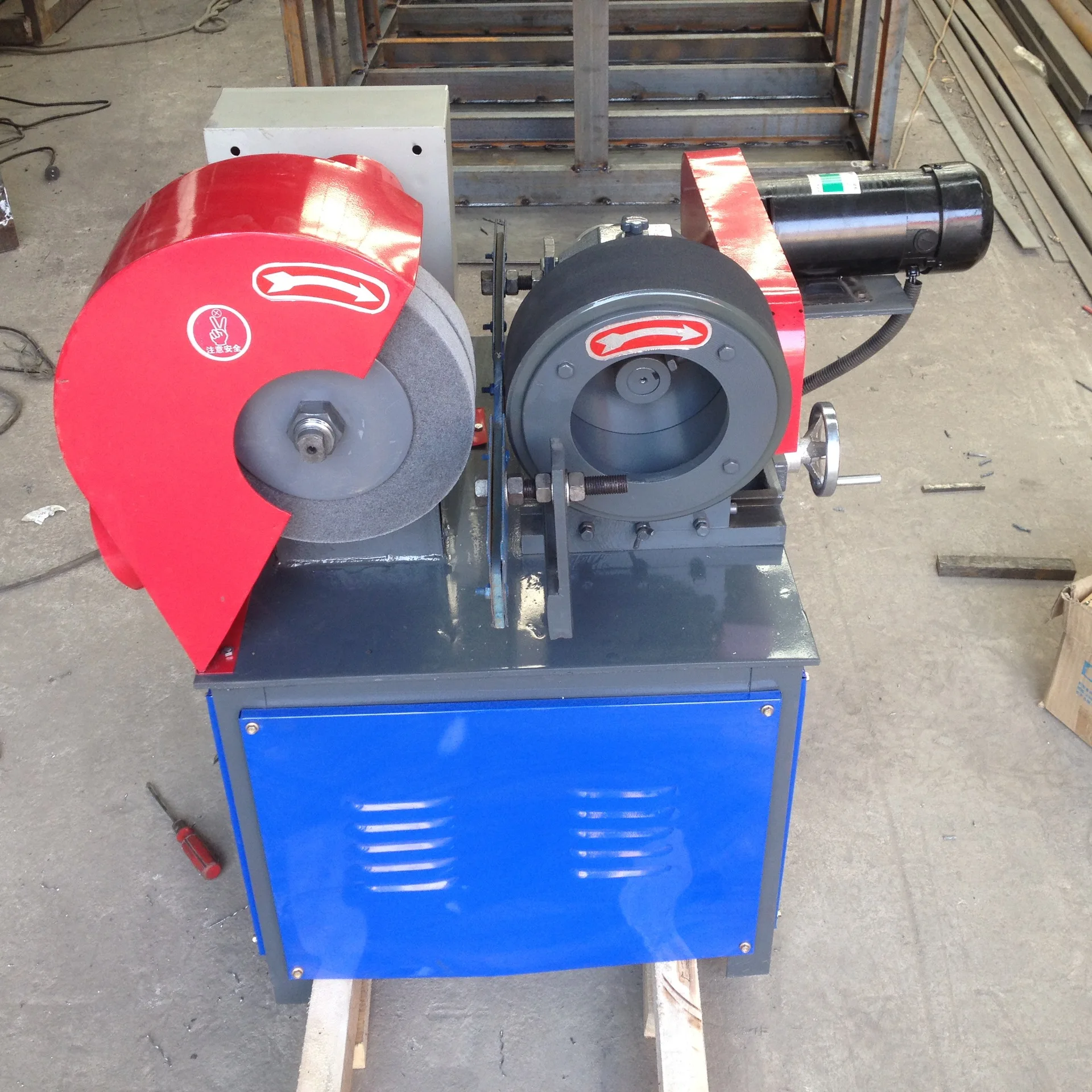 Metal Descaling Machine Deburring and De-oxidizing Stainless Steel Wire Polishing and Grinding Machine