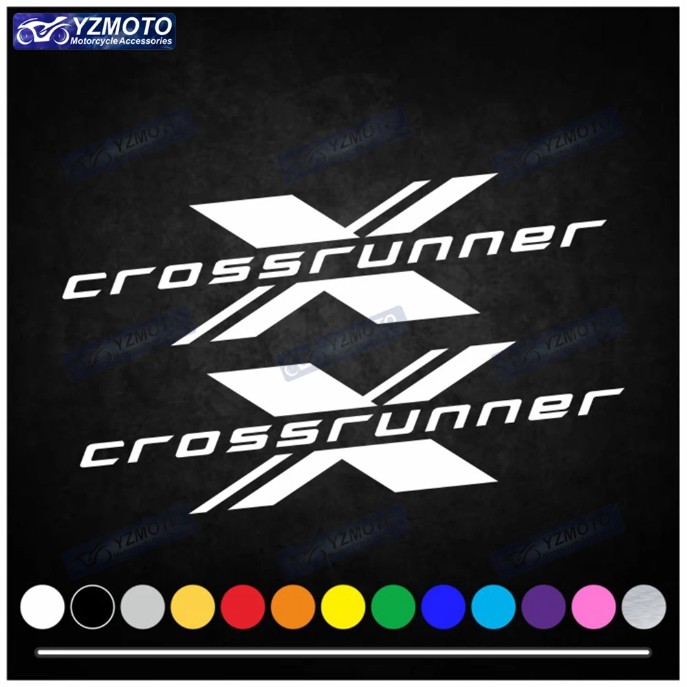 

Наклейка на мотоцикл, автомобильная наклейка, украшение, топливный бак, логотип двигателя, обтекатель, наклейки на лобовое стекло, шлем для Honda X Crossrunner