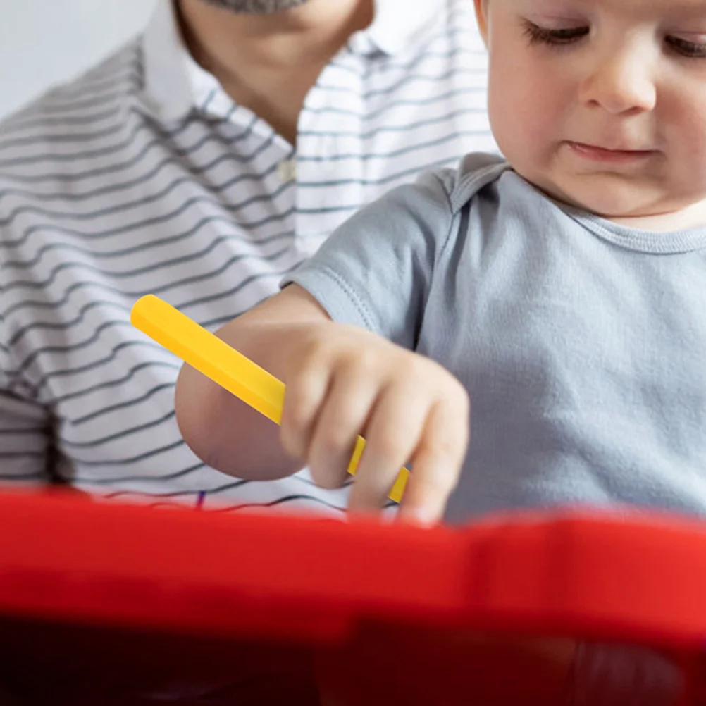 Planche à dessin magnétique portable, 6 pièces, stylo d'écriture, stylos de remplacement, autre jouets dos, jeu de perles de peinture