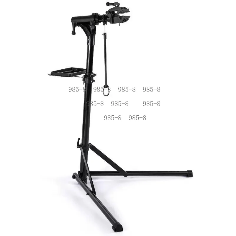 Mountain Road Bicycle Adjustable Rotatable Maintenance Holder, Portable Foldable Bike Repair Stand