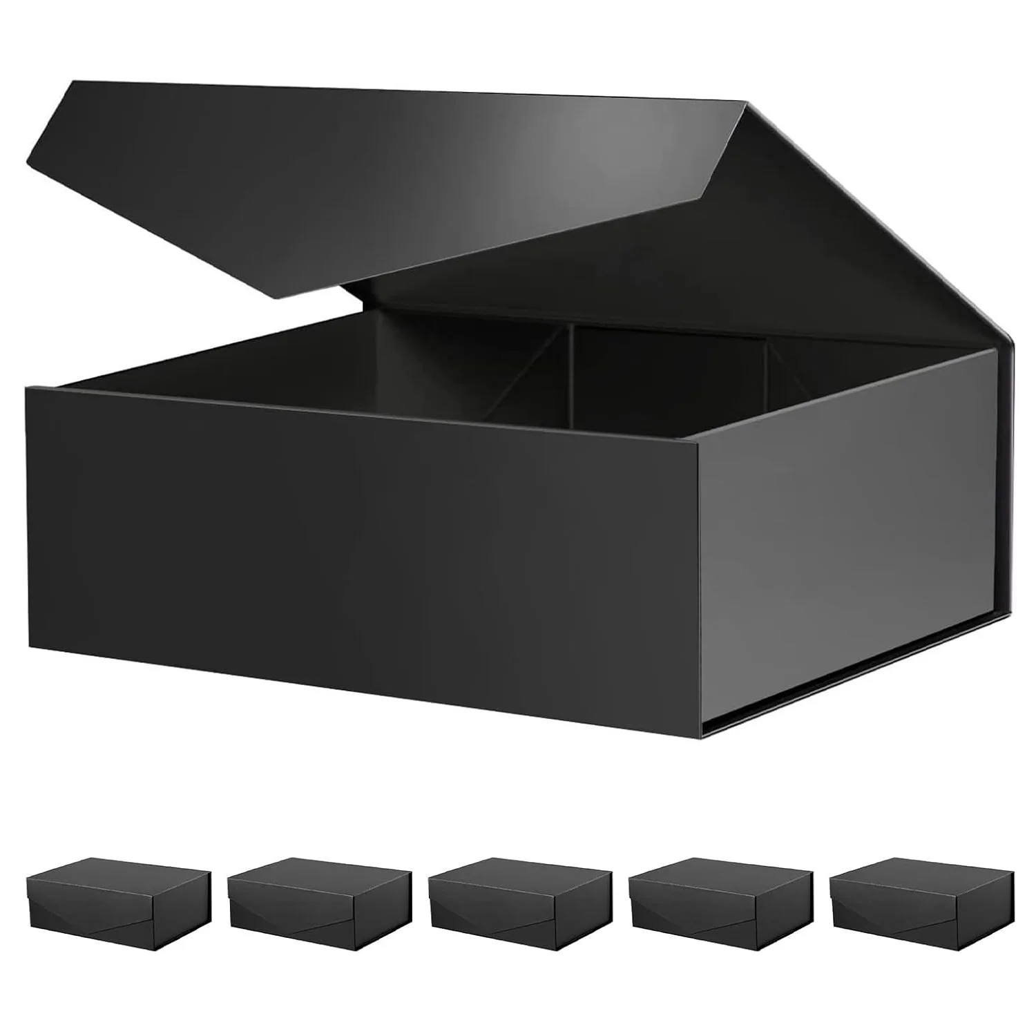 

Gift Box with Lids 11.5x8.1x3.8Inch Magnetic Black White Gift Box Bridesmaid Proposal Box Wedding Birthday Party Christmas natal