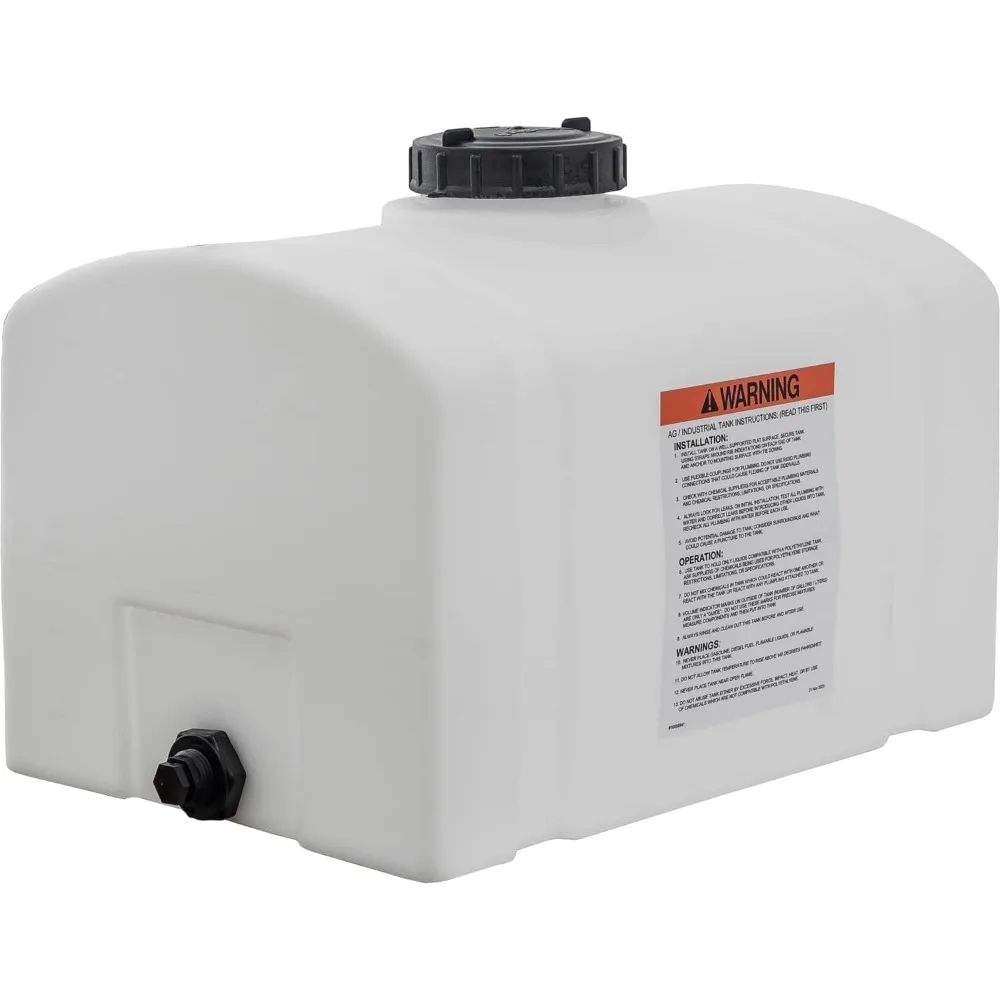 Tanque de almacenamiento de agua con depósito cúpula de polietileno de 26 galones para sin líquidos