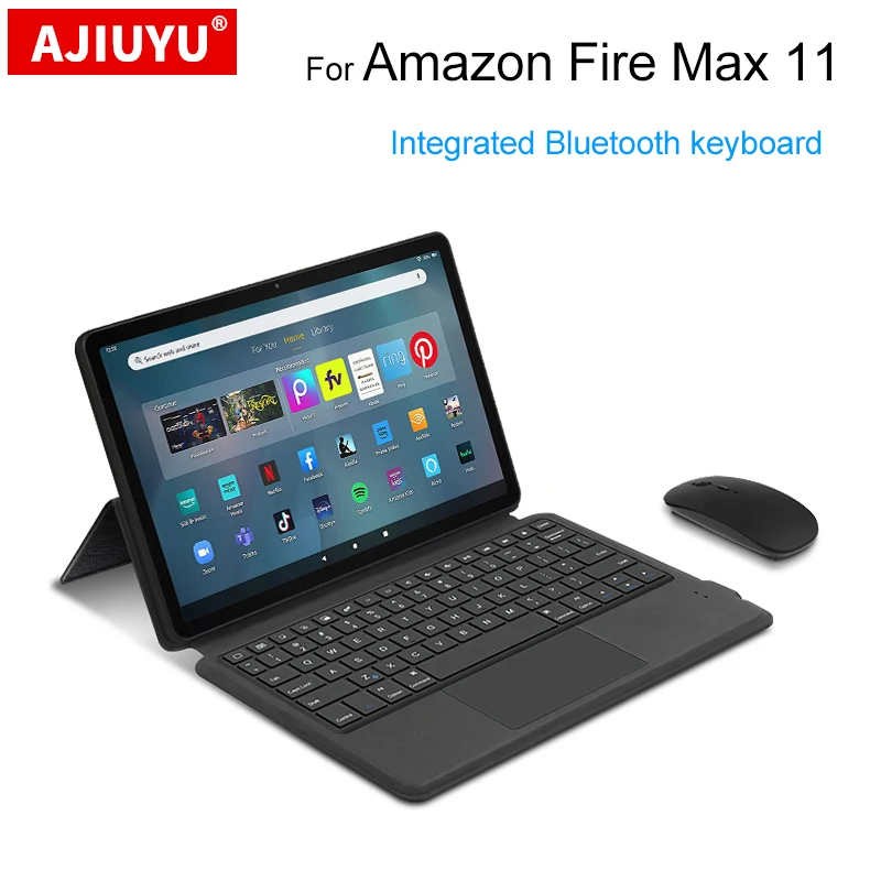 

Case Cover For Amazon Fire Max 11 inch 2023 fire max 11" Tablet Wireless Bluetooth Keyboard Touch Pad Protective Cases Shell