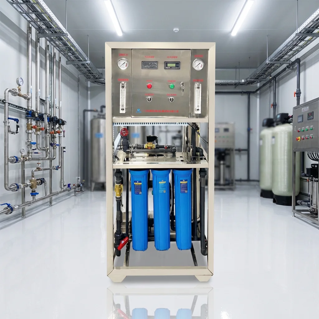 500LPH Wholehouse RO Water Purifier Machine Filier With Pump Reverse Osmosis Water Treatment System Machinery From China