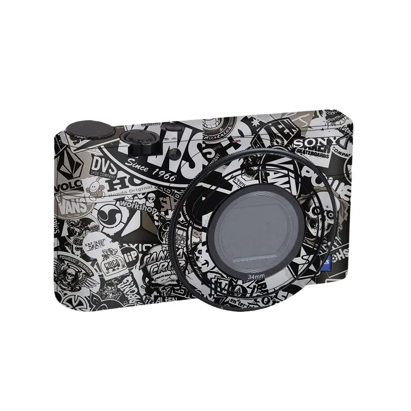Para SONY RX100M1 câmera proteção filme RX100M1 câmera digital cor mudança adesivo RX100M1 câmera cor pele