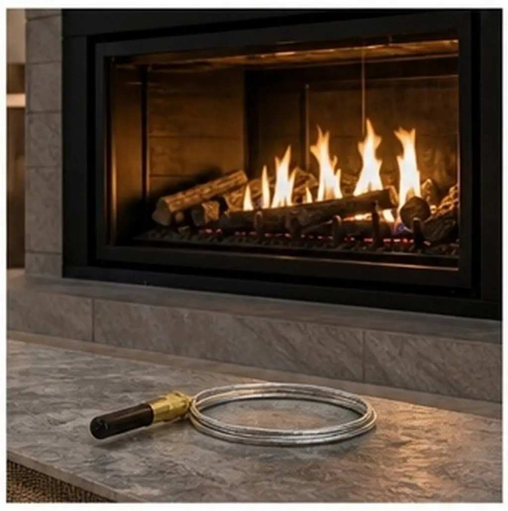 Thermopile Generator Cluster Thermocouple Aluminum Wire Replacement for Gas Water Heater Fireplace Fryer Oven Accessory