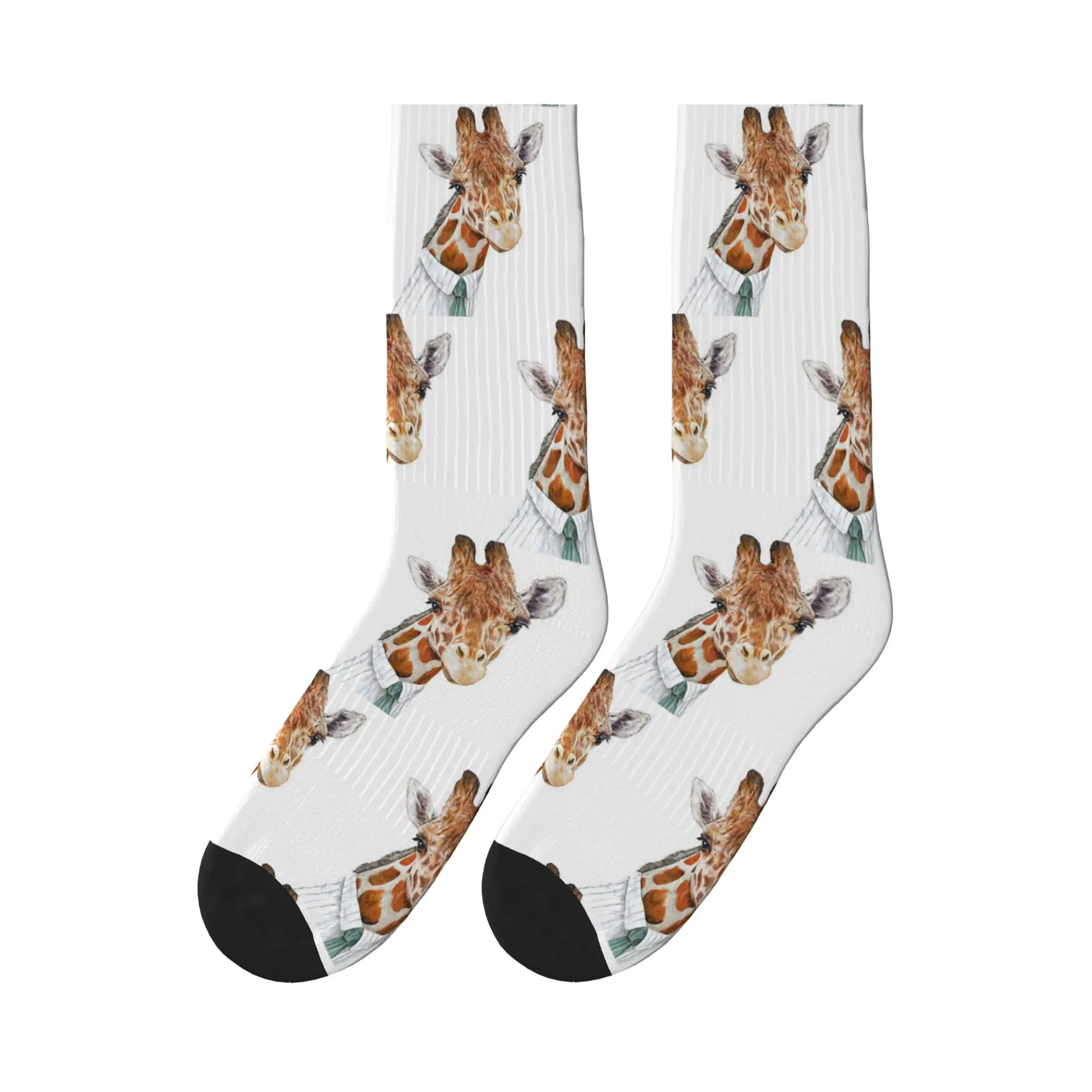 

Giraffe Sports Socks Super Soft Stockings All Season Long Socks for Man's Woman's Birthday Present