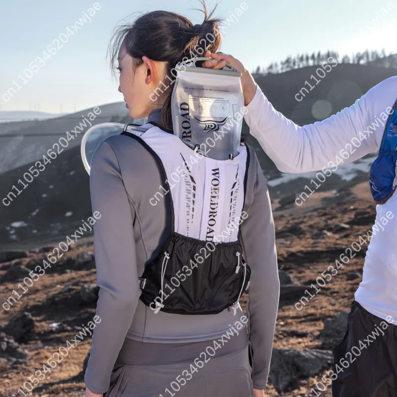 Ultralight Running Vest with 2L Hydration Bladder for Marathon Trail Race Hiking Cycling