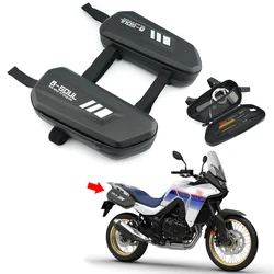 XL750 Motorcycle Modified Side Bag Waterproof Triangle Side Bag Hard Shell For Honda TRANSALP XL 750 TRANSALP750 2022 2023 2024