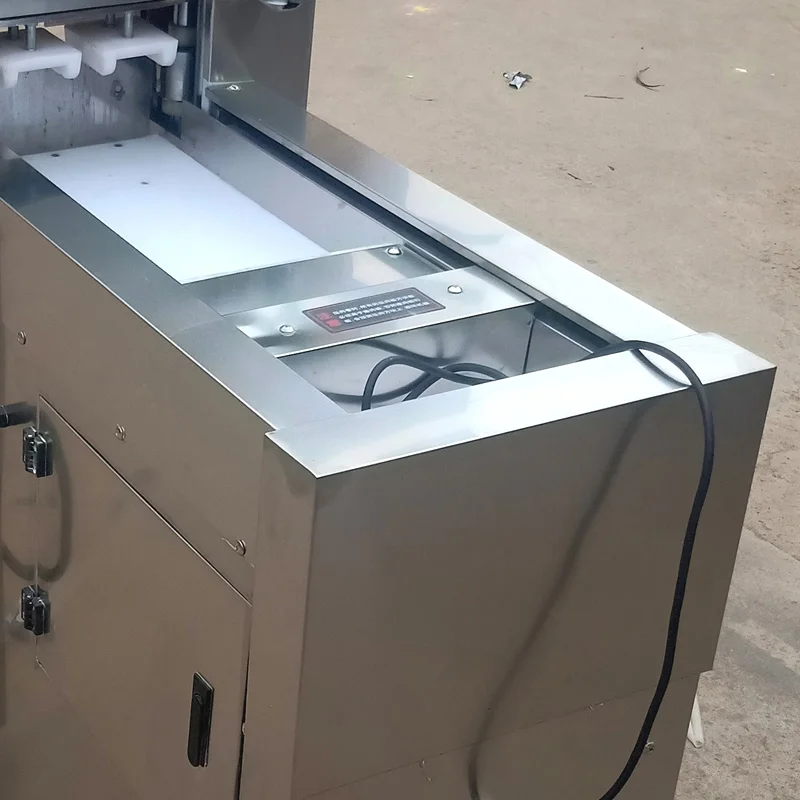 

Промышленная автоматическая 2-рулонная нарезка для замораживания мяса из нержавеющей стали, 220 В/110 В, оборудование для резки рулетов из баранины