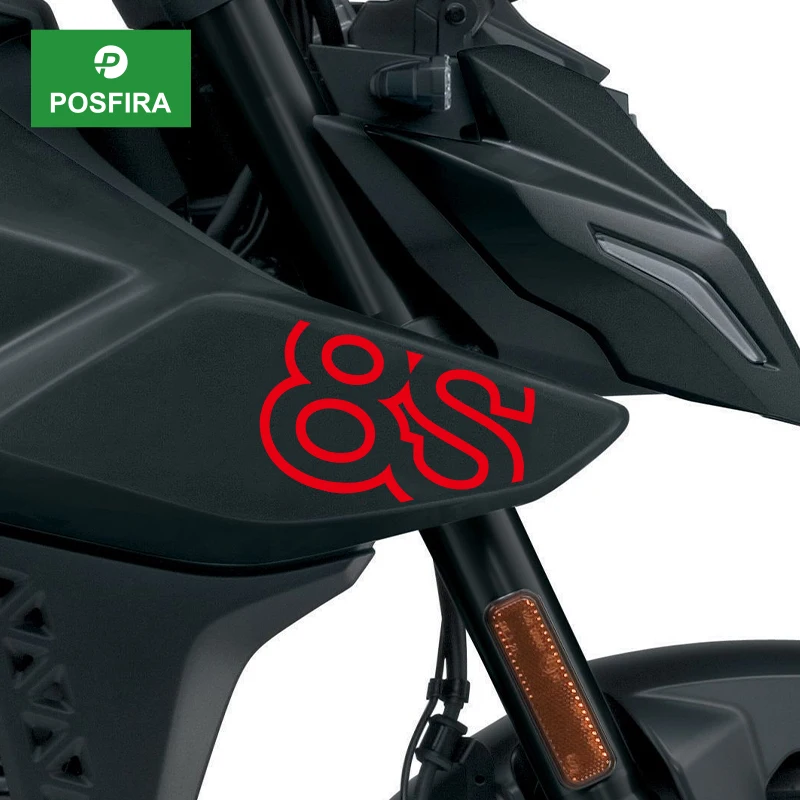 

Наклейки-декали POSFIRA на передний обтекатель мотоцикла для Suzuki GSX-8S 2023 2024 2025 2026, аксессуары для мотоциклов