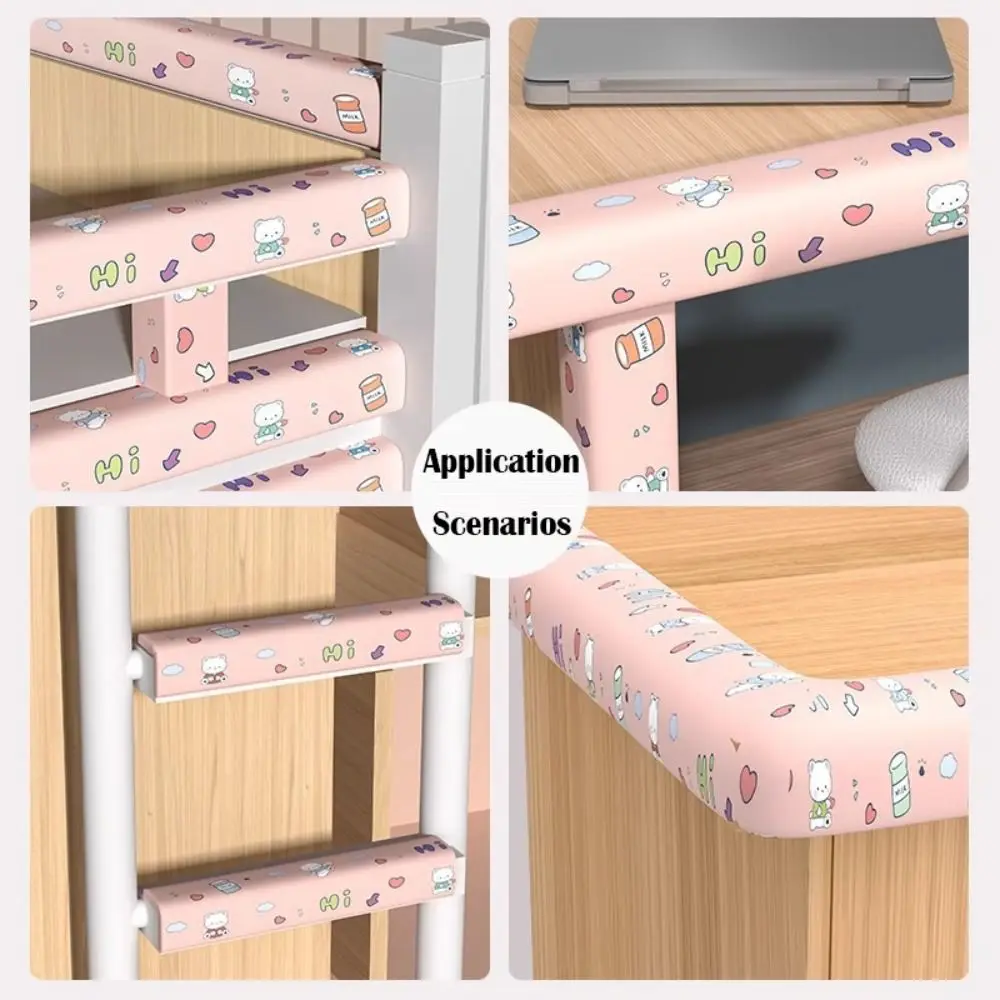 Kids Window Sill Desk Edge Guard Strip 2m Self Adhesive Wall Corner Protector Elastic Baby Safety Foam Bumper Children