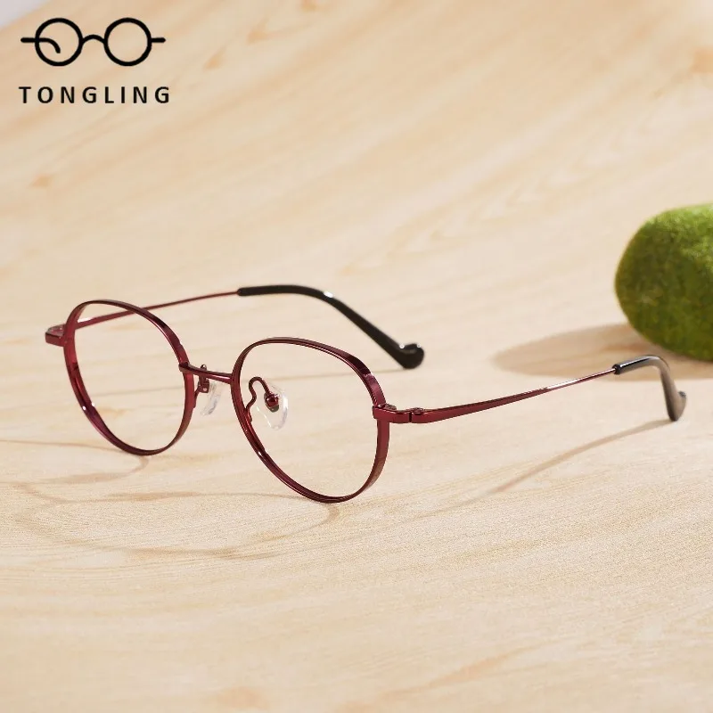 

Новые модные унисекс-очки в стиле ретро с широкими дужками, ультралегкие, из чистого титана, для индивидуального образа