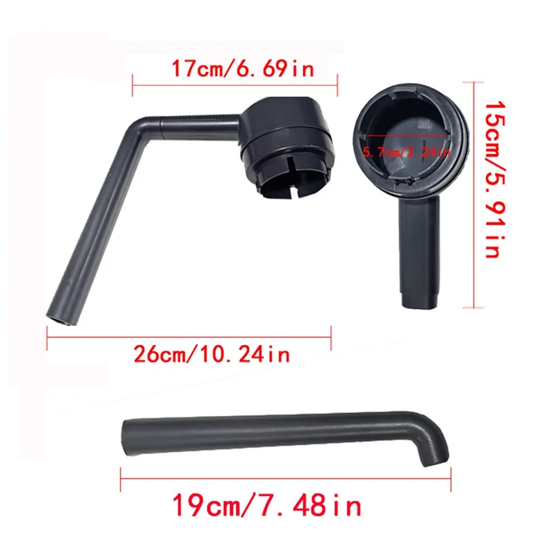 B99A-Blender Replacement Part For TM5 For TM6 Pressure Cooker–Steam Diverter Air Guide Exhaust Pipe Steam Splitter