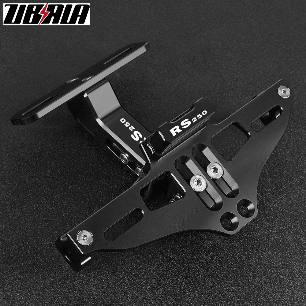 

For Aprilia RS 125 250 50 RS125 RS250 RS50 1999-2005 Motorcycle Adjustable License Plate Bracket Holder LED Turn Signal Lights