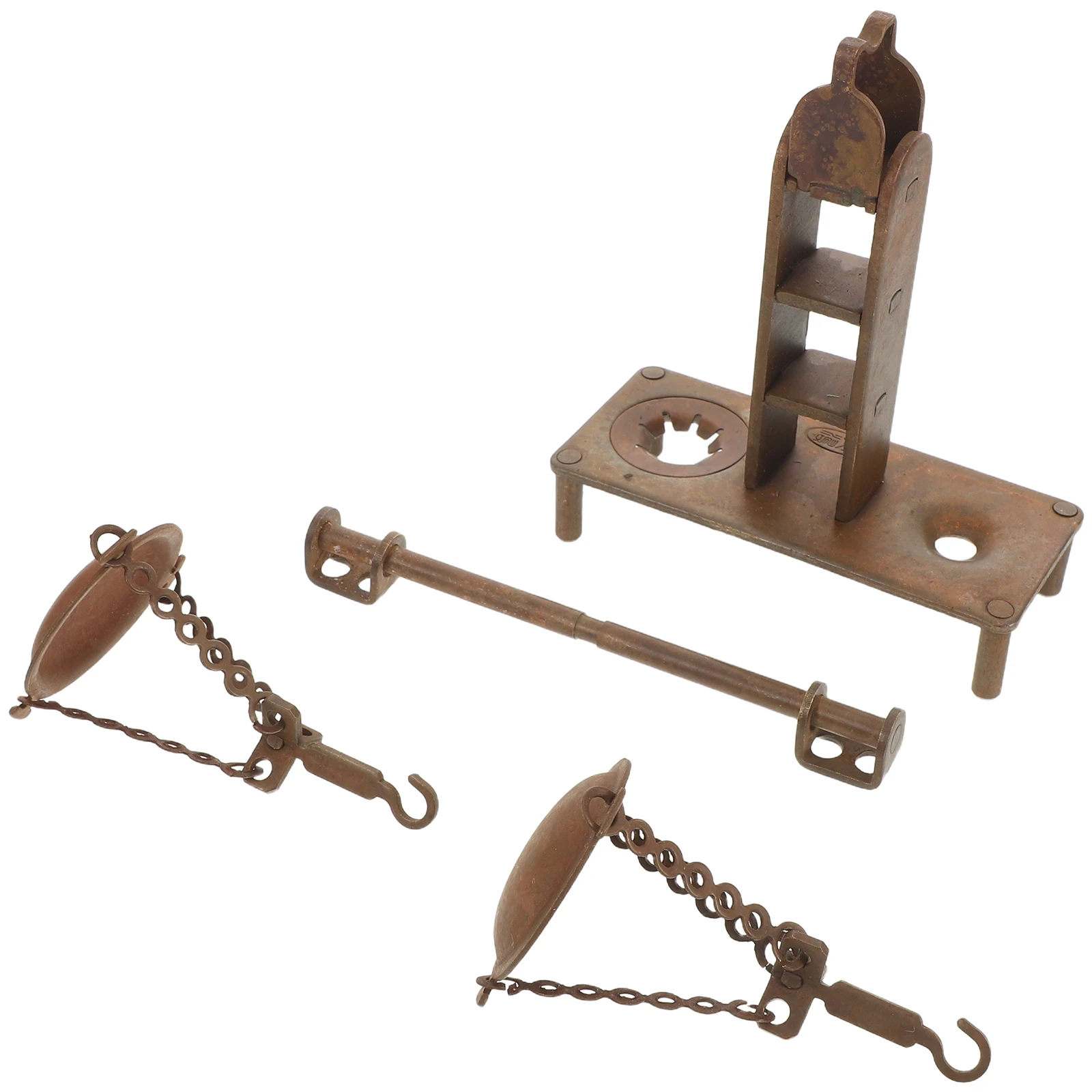 

Retro Brass Libra Ornament Exquisite Vintage Design Metal Balance Scale Desk Table Shelf Decoration Farmhouse Home Office Decor