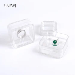 Gemstone Display Holder Case Membrane Bead Jewelry Box Elastic Film Chip Tooth Ring Pendant Loose Diamond Packaging Storage Box