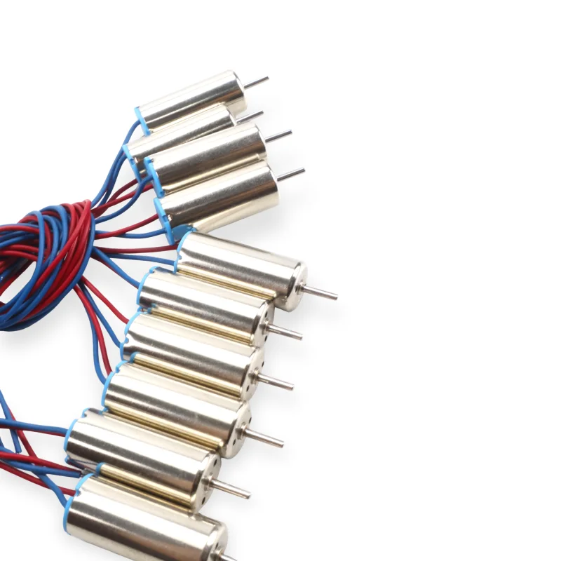 High-Precision Manufacturing and NEW 716 Hollow Cup Motor 10pcs with 55mm Propellers 3.7V 50000RPM for Micro FPV Drone Bulk Pack