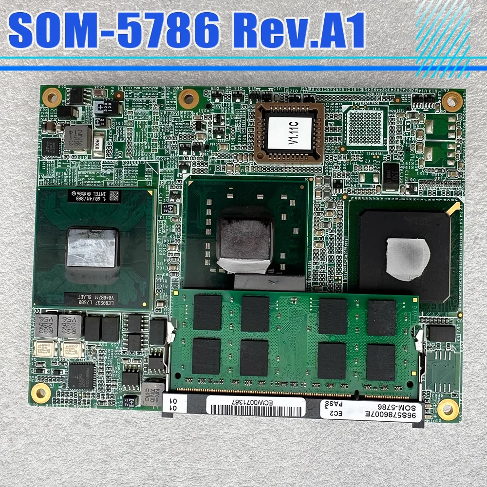 For Advantech Embedded Industrial Control Board SOM-5786 Rev. A1 Comexpress Motherboard Module