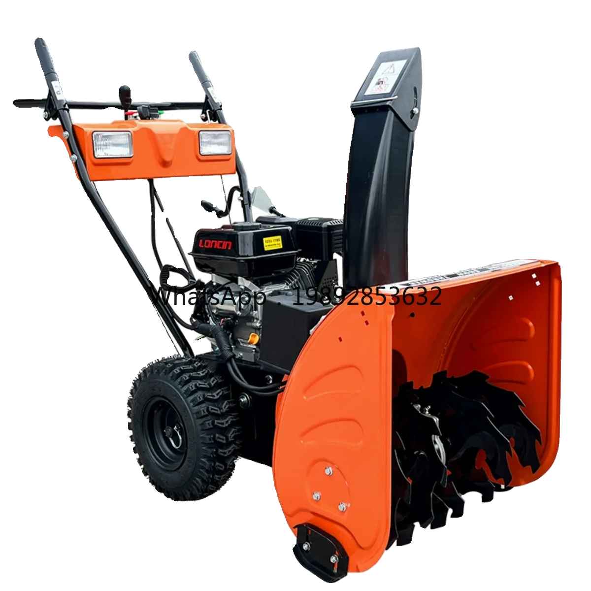 LYY Large and Small Snow Clearing  for Home Use,  Snow Thrower, Hand-Pushed Car-Mounted Driving Snow Sweeper for Household Use