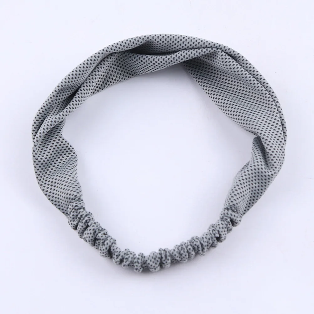

Sweat Band Ice Silk Headband Running Sweatband Ultra Thin Elastic Headbands Fitness