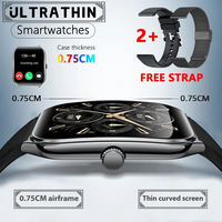 New ultra-thin smartwatch, 1.96-inch AMOLED, IP67 waterproof, 368*448 enhanced high color gamut, zinc alloy body, wireless talk