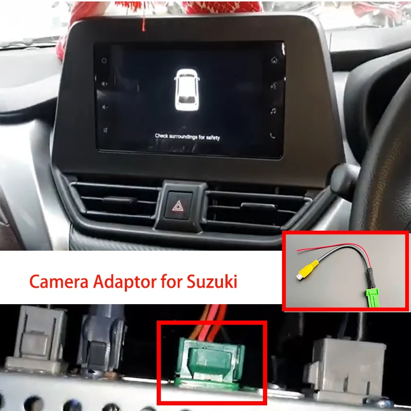 

PNP Rear view Camera For Suzuki Fronx 2023~ Baleno 2022 ~ Vehical Backup Camera Car Parking Reverse Camera