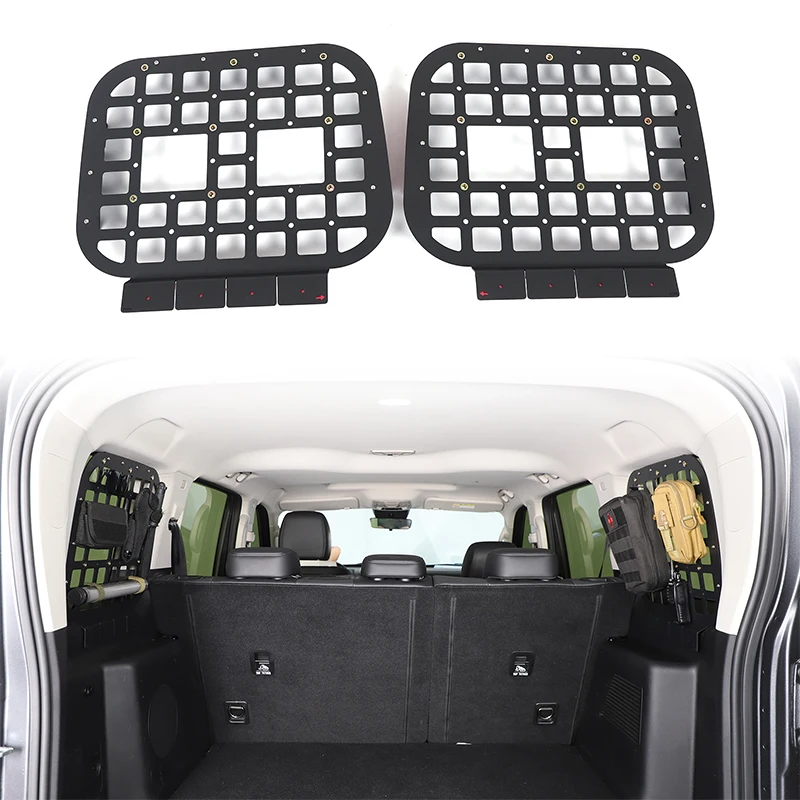 

Trunk Side Hanger Bracket Rear Trunk Bag Holder Car Organizers Car Storage Supplies For Haval H9 2024-2026 Fit 5 Seats Version