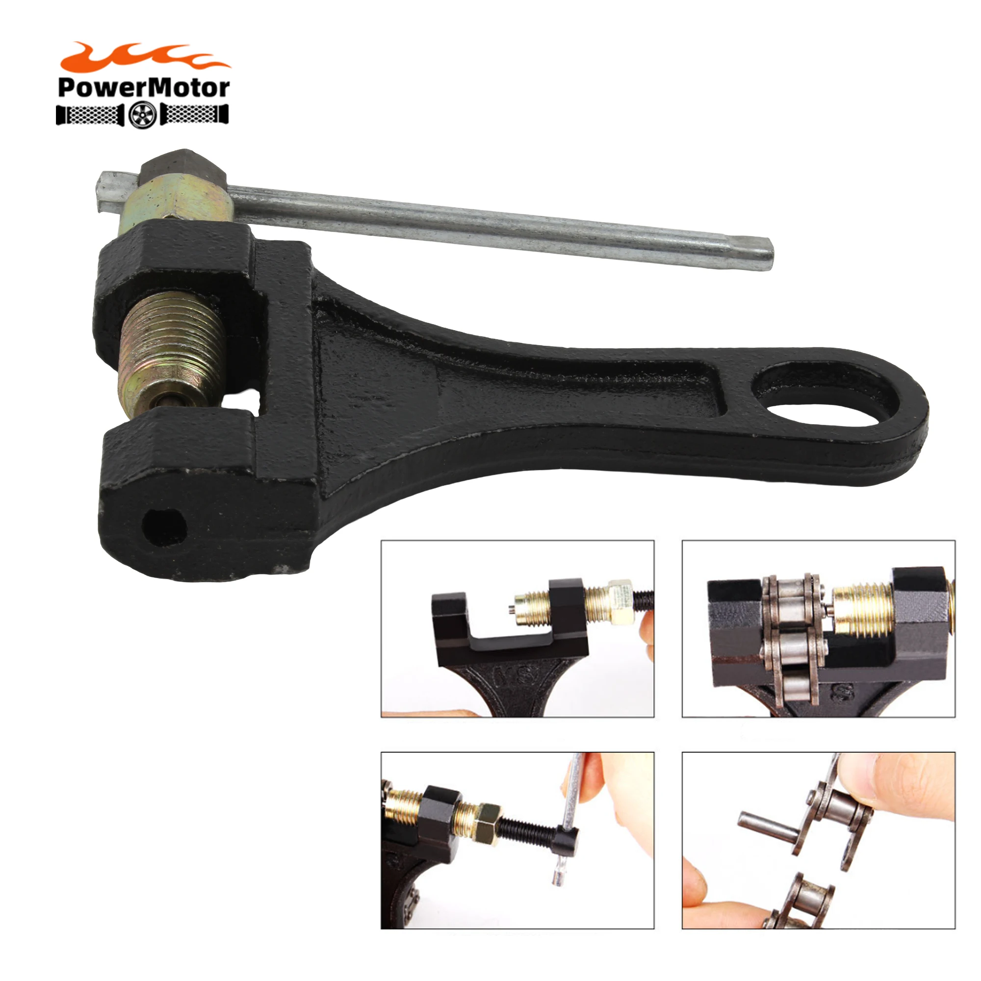 

420-530 Chain Breaker Cutter Repair Tools For Motorcycle Bike ATV Bicycle Chain Pin Remover Bike Link Breaker Splitter