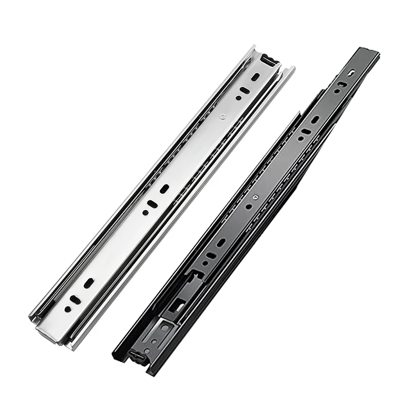 1 Pair Full Extension Ball Bearing Drawer Slides 12 22 Inch Heavy Duty Side Mount File Cabinet Rails Dresser Runner Kitchen