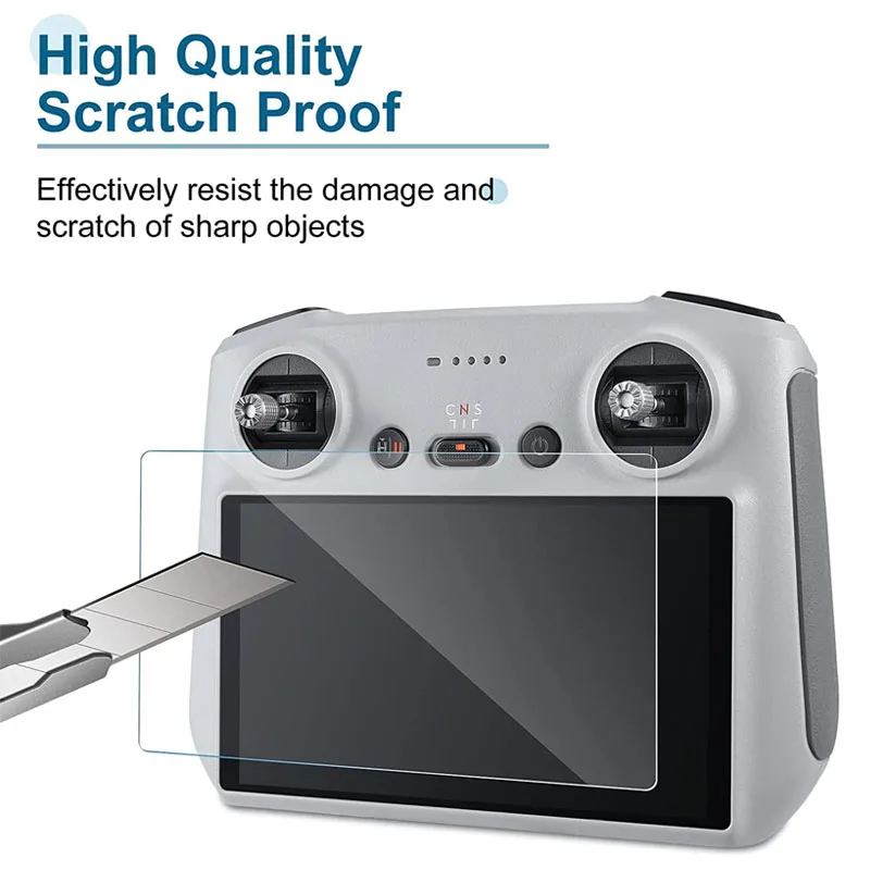 Пленка из закаленного стекла для DJI Mini 5 Pro/4 Pro/3 Pro Защитная пленка для экрана с пультом дистанционного управления для Mini 5/4/3 Pro RC2 Аксессуары для пульта дистанционного управления