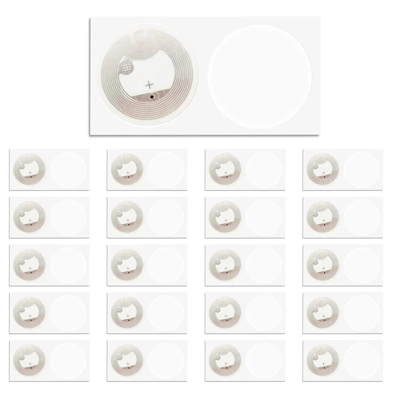 

500 шт. NFC Ntag216 наклейка Ntag216 NFC-теги NFC 216 тег Ntag216 NFC карты 13,56 МГц NFC-тег наклейки 888 байт памяти-Y47A