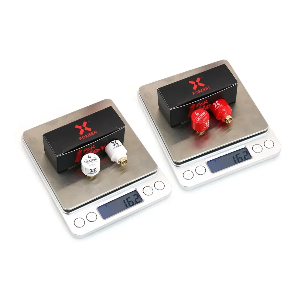 

2pcs/Box Foxeer Lollipop 4 Stubby 5.8G 2.6Dbi Omni FPV Antenna LHCP RHCP SMA RP-SMA for RC FPV Racing Freestyle Monitor Goggle