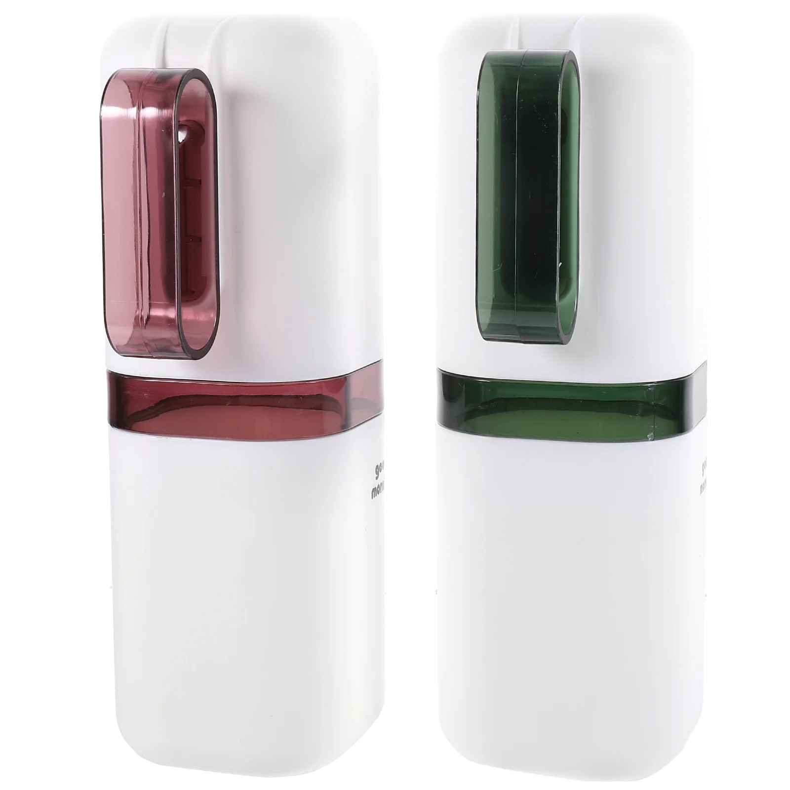 

2pcs Case Multi-Functional Toothbrush Toothpaste Storage Box Portable Container Compact Design For Camping Travel Hotel Use