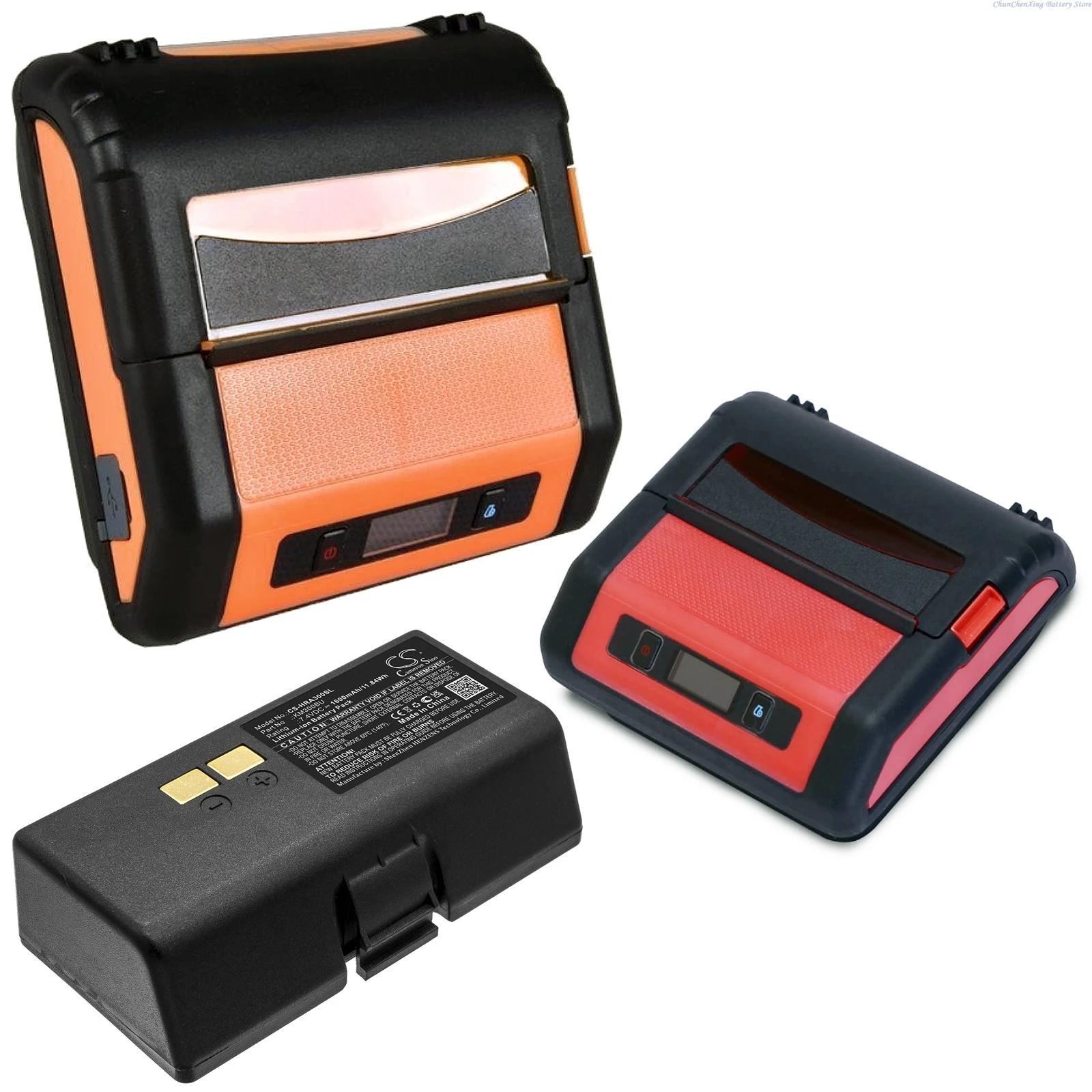 

7.4V 1600mAh Portable Printer Battery KM300BU for HPRT A300 Z3 A318 A330 A320 A350