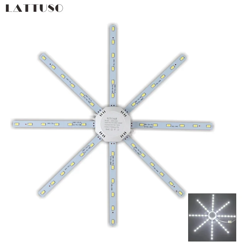 

LED Ceiling Lamp Octopus Light 12W 16W 20W LED Light Board AC 220V 230V 240V 5730SMD Energy Saving Expectancy LED Lamp