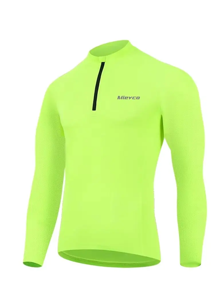 Męska koszulka rowerowa z długim rękawem, odzież rowerowa szosowa, akcesoria, odzież sportowa, oversize, oddychająca koszulka, tania koszulka T-shirt — 2