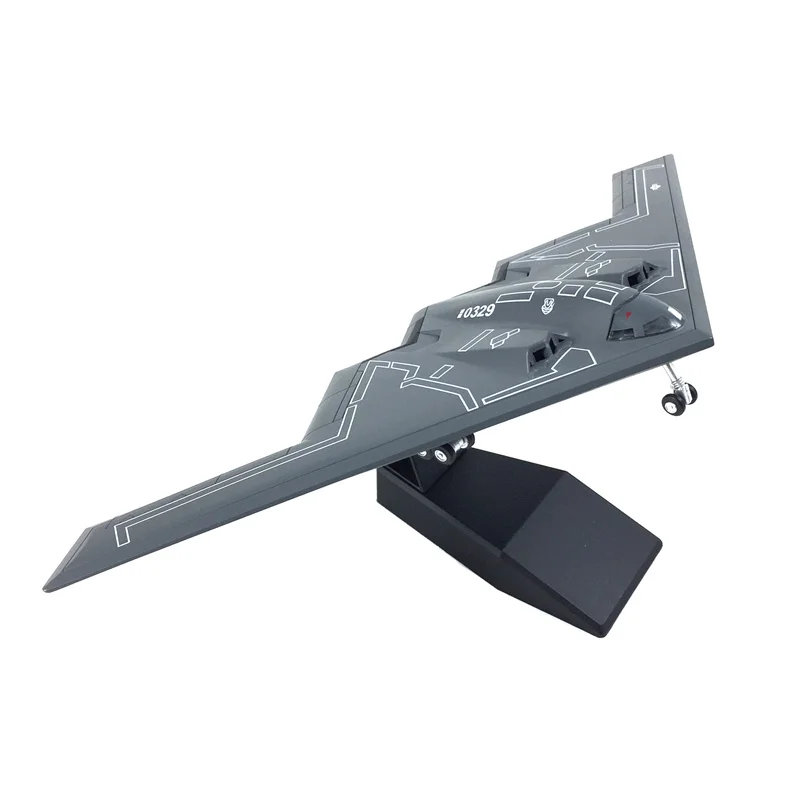 1/200 مقياس B2 USAF B-2A منفذها طائرة طائرة طبق الاصل لعبة مجسمة لعرض جمع هدايا العيد #4