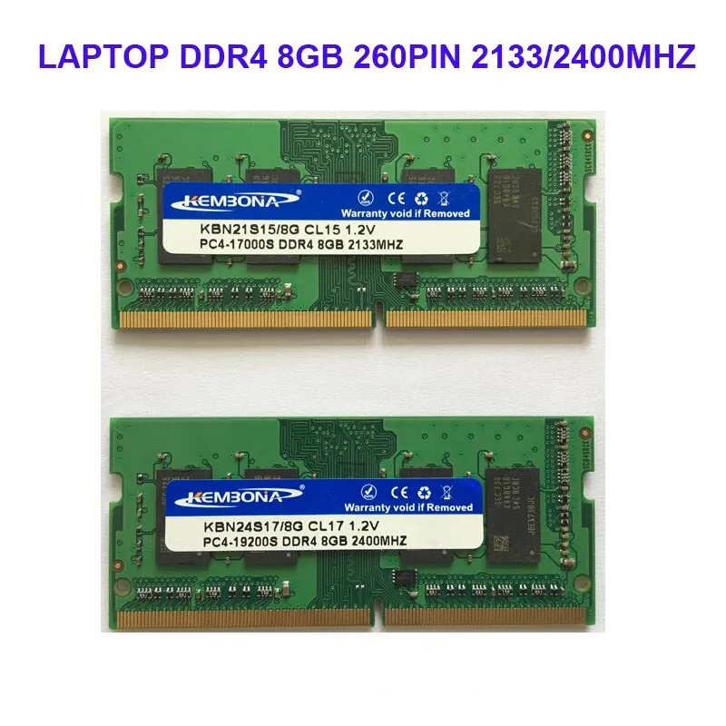 

Kembona sodimm notebook ram memory laptop ddr4 8gb 8g 2133MHz 2400MHZ 2666MHZ 260pin 3200MHZfree shipping