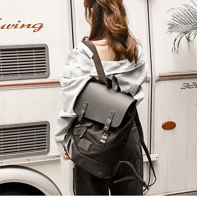 

New fashionable Nordic style men's and women's same multi-functional large-capacity travel computer backpack student schoolbag