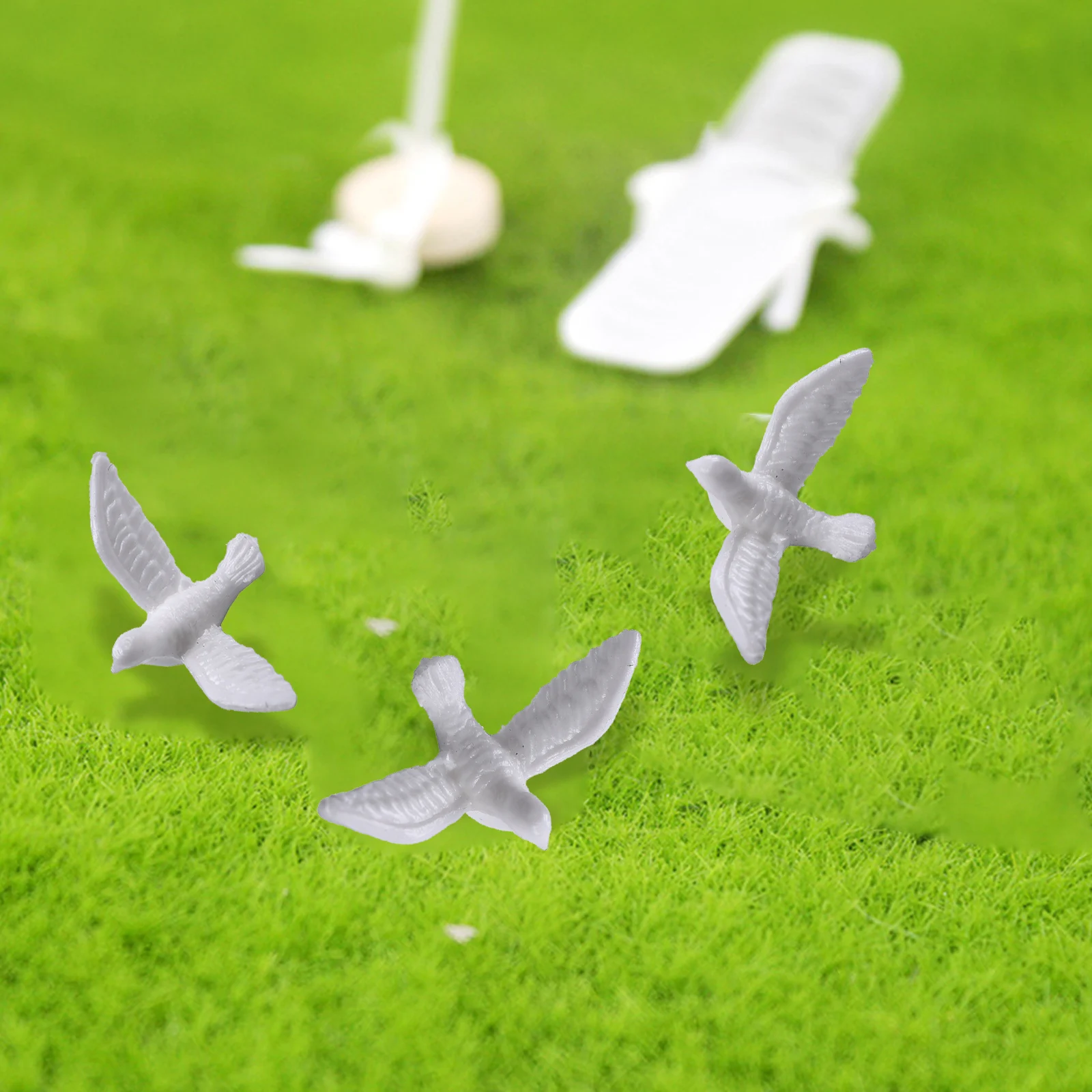 Dollhouse Decoration Crafts Decorating A Fairy Garden Fitment High Quality Mini Pigeon Decor Mini Pigeon Model