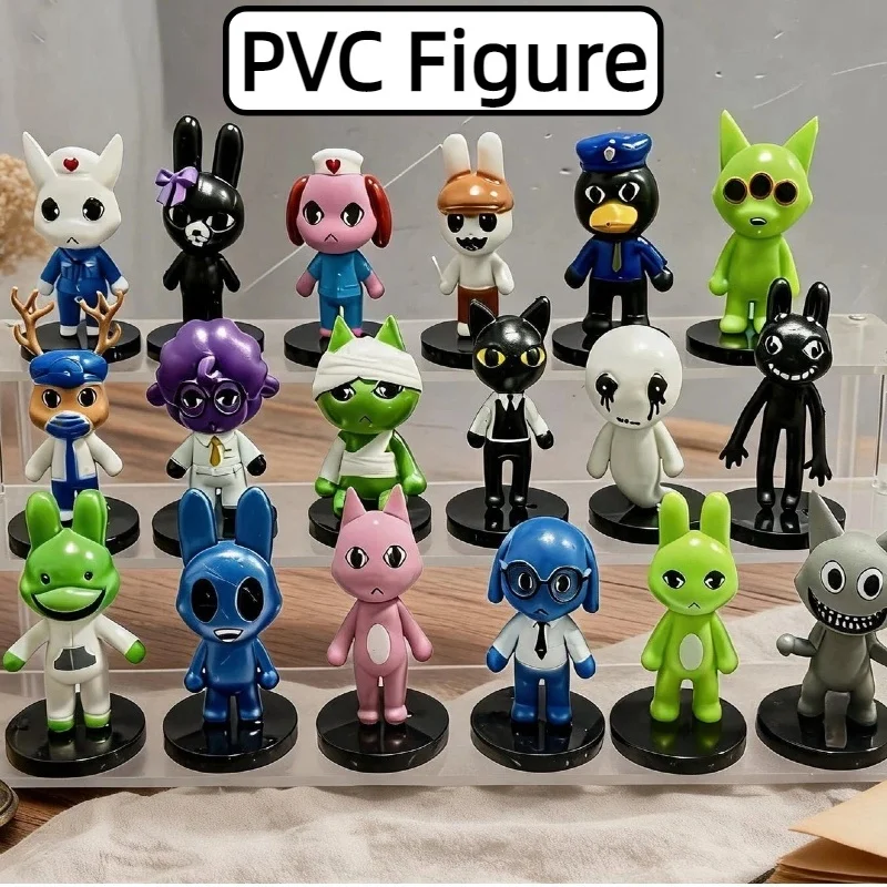 Neue Horror-Tierklinik PVC-Figur: Gruseliges Spiel Hirsch-Doktor Katze-Krankenschwester Peripheres Spielzeug Actionfigur Modell Ornament Geschenke
