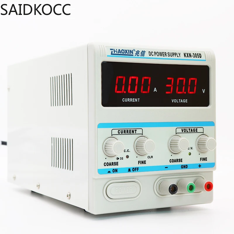 KXN-305D Laptop Maintenance Laboratory Switched DC Power Supply with Adjustable High Efficiency 30V 5A 150W Full Power