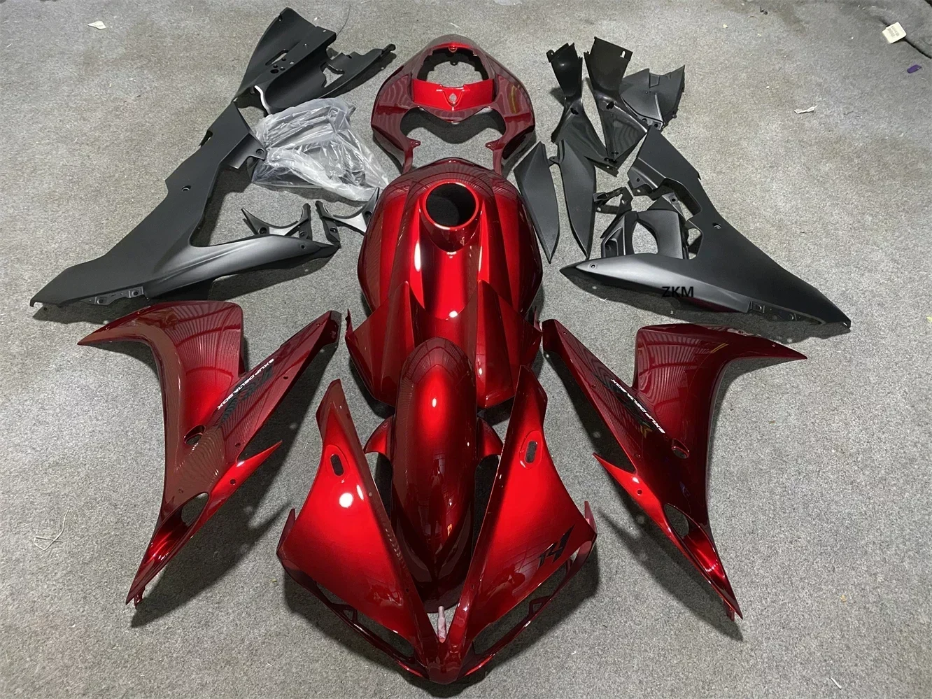 

Motorcycle Fairing Set Body Kit Plastic For Yamaha R1 YZFR1 YZF1000 2004 2005 2006 Accessories Injection Bodywork red