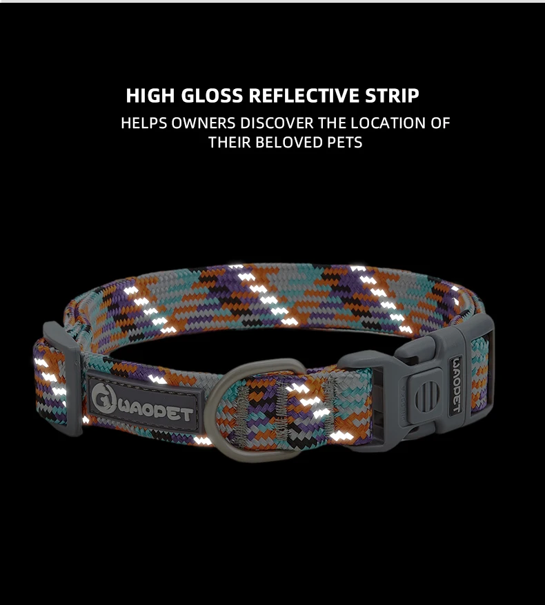 Haustier liefert Hunde halsband für Welpen mittelgroße Hunde niedliche Katze langlebiges Leben Hunde leine Halsband Deutscher Schäferhund Walking Training neu – Detail 5