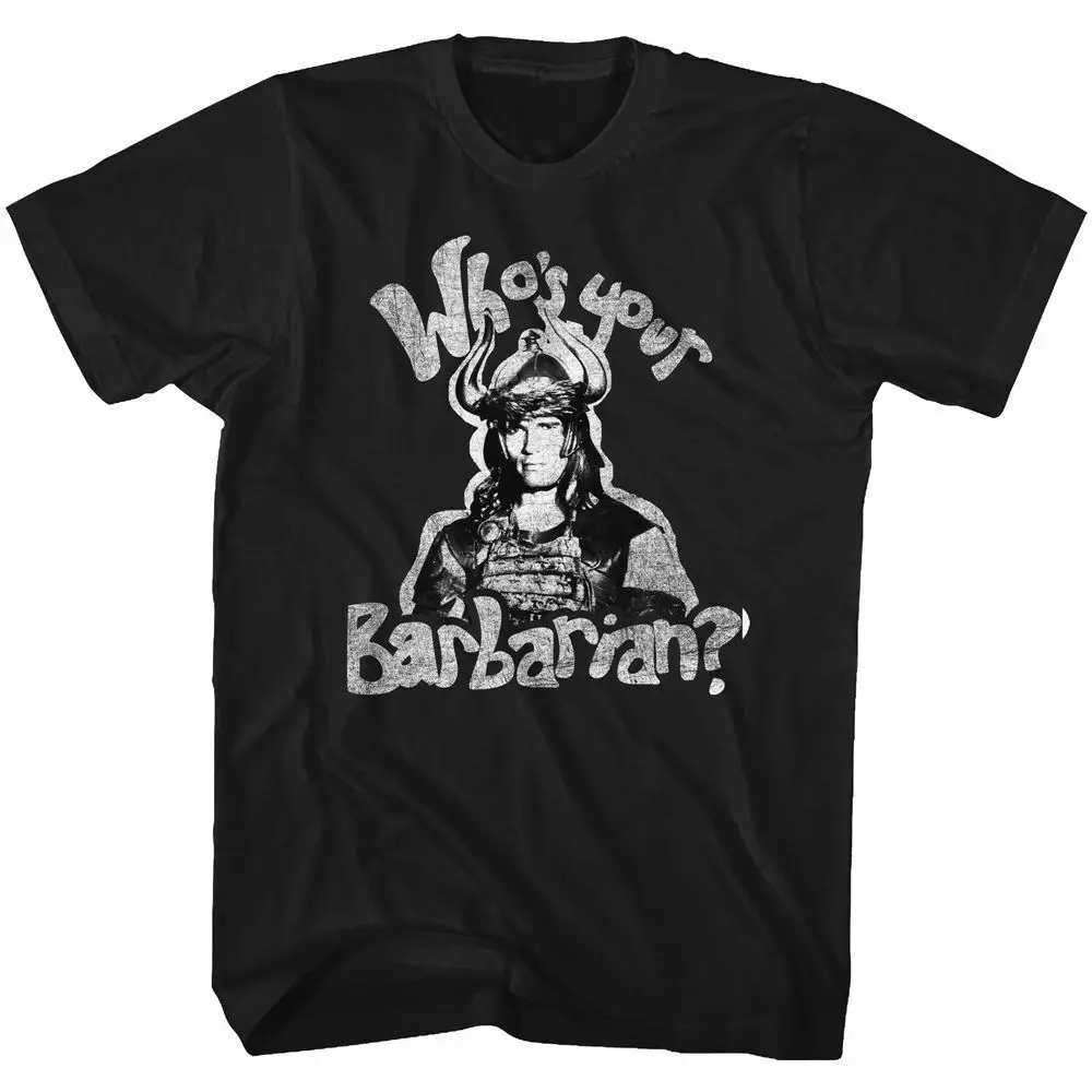 Conan The Barbarian Who'S Your Black Adult T Shirt