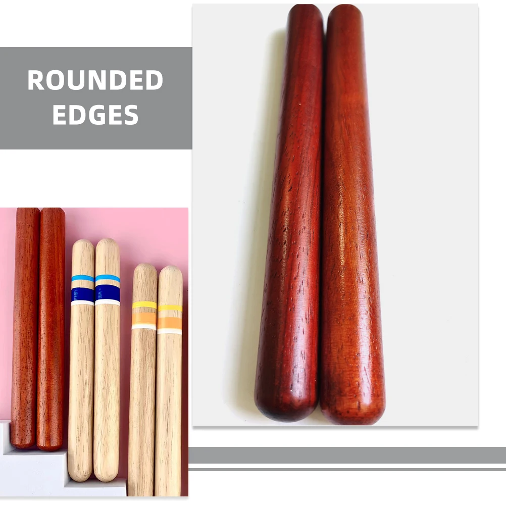 

2pcs Rhythm Sticks Percussion Instrument Wooden Music Sticks Allegro Wood Rhythm Rods Musical Instruments Stick Durable