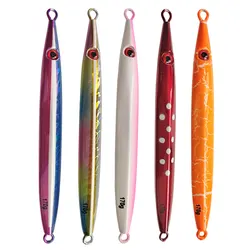 Balleo/1pcs Deep sea Metal Jig Luminous lead fish Fishing Lure Saltwater artificial bait Tackle 100g 130g 150g 170g 200g
